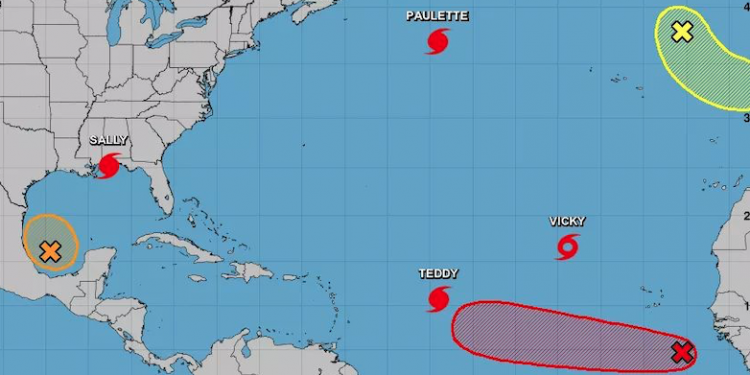 Onamet: algunos aguaceros por incidencia de una vaguada en varios regiones