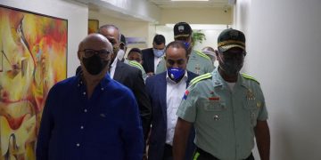 Expresidente Hipólito Mejía visita director de la Digesett