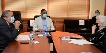 La Comisión de Ética del Senado socializa con Milagros Ortiz Bosch el proyecto de ley que crea la DIGET