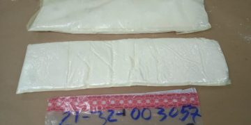 Detienen en el AILA Dominico-Italiano con 2.56 Kilogramos de Cocaína en Maleta con doble fondo.