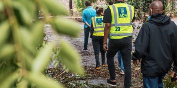 Alcaldesa Carolina Mejía recorre sectores DN supervisando trabajos de ordenamiento tras paso Fred