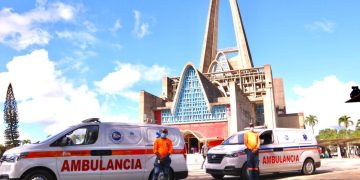 Defensa Civil lista para asistir a devotos en la Basílica de Higüey por el Día de la Virgen de La Altagracia.