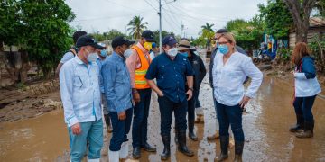 Gobierno dominicano ejecuta acciones rápidas en apoyo a familias afectadas por lluvias en Montecristi