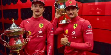 Ferrari brilló en un noche oscura de Red Bull en inicio de la Fórmula 1