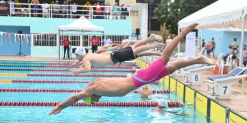 Inauguran Campeonato Nacional de Natación 2022