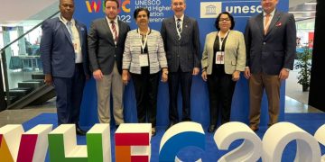 García Fermín asegura en Conferencia Mundial de la UNESCO que la educación superior enfrenta grandes retos