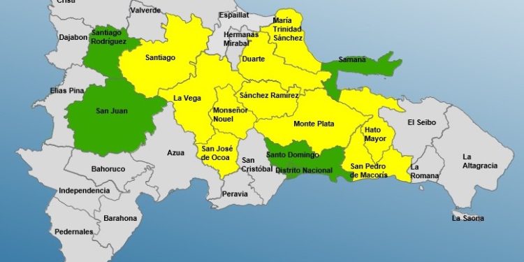 El COE mantiene 14 provincias en alerta por las lluvias