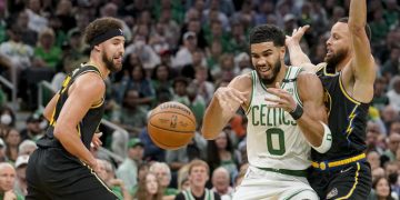 Celtics vencen a Warriors 116-100 y toman ventaja de 2-1 en Finales de la NBA