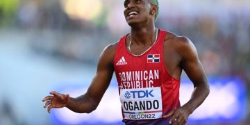 Ogando y Yancarlos avanzan a semifinales de los 200 metros en mundial atletismo