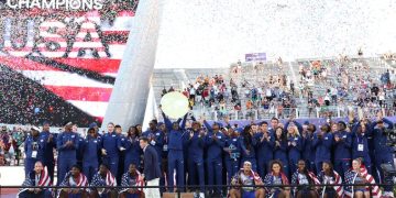 EEUU arrasó en el medallero del Mundial de atletismo de Eugene