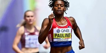 Marileidy Paulino gana plata en Mundial Atletismo