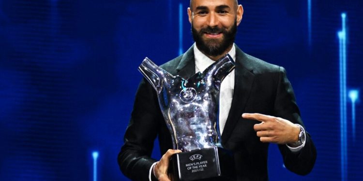 Benzema electo ‘Jugador del año de la UEFA’