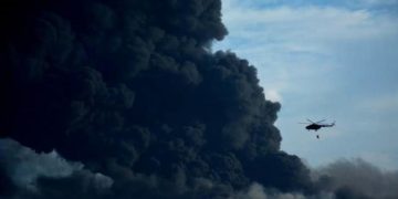 A punto de colapsar cuarto tanque de almacenamiento de petróleo en Matanza, Cuba