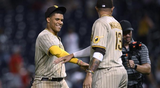 Machado y Soto la sacan en réves de San Diego, Atléticos amarran los bates de los Yankees