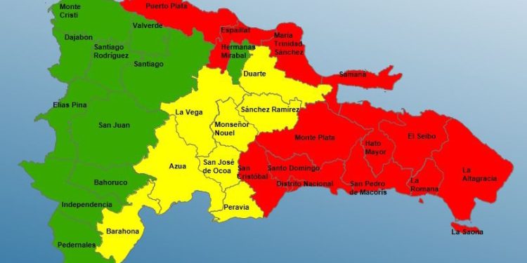 COE pone en alerta todo el territorio nacional ante paso de Fiona