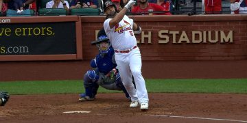 Pujols a un jonrón de empatar con  Alex, Bravos ganan quinto seguido