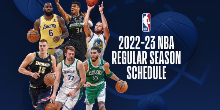 La NBA presenta calendario de pretemporada 2022