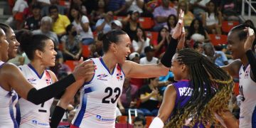 Reinas del Caribe doblegan a Cuba 3-0 en Final Six Voleibol