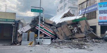 Un terremoto de magnitud 6,9 sacude Taiwán