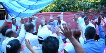 PRM juramenta en Azua cientos de dirigentes que pertenecían al PLD y PRSC