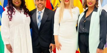 Periodista Wilder Páez toma posesión como secretario general del CDP Distrito Nacional