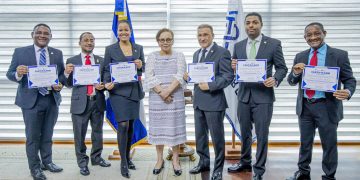 Procuradora Germán Brito juramenta nuevos miembros del Consejo Superior y del Consejo Académico del Instituto de Educación Superior-Escuela Nacional del Ministerio Público