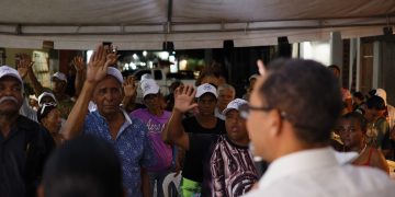 Eddy Olivares juramenta decenas de personas a través de movimiento “Conmigo Somos 3”