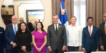 Presidente Abinader recibe visita embajadores de diferentes países acreditados ante la Organización de las Naciones Unidas (ONU)