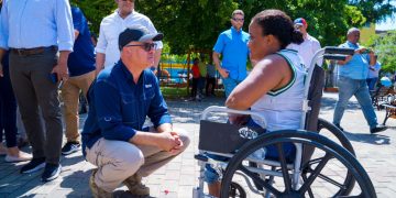 Gobierno lleva ayudas a familias afectadas por las lluvias en Nagua, Las Galeras, Veragua e Imbert