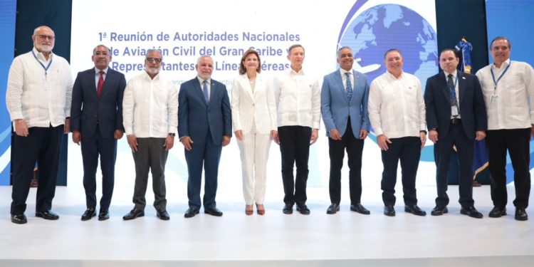 Vicepresidenta Raquel Peña llama a países de la región del Gran Caribe a aprovechar tecnología de la aviación para fortalecer conectividad aérea