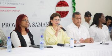 Vicepresidenta Raquel Peña dispone asistencia rápida e inmediata para los afectados por lluvias en Samaná