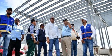 Deligne Ascención destaca avance trabajos del nuevo peaje autopista Duarte