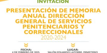 CONVOCATORIA DE PRENSA PARA ESTE MARTES, 4 DE FEBRERO DE 2025.