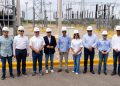 Ministro de Energía y Minas y director de Irena visitan Parque Solar Girasol de EGE Haina