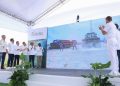 Presidente Abinader deja iniciados los trabajos del puerto turístico Samaná Port