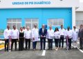 Presidente Abinader deja inaugurada Unidad de Pie de Diabético en el Hospital Marcelino Vélez Santana, en Herrera