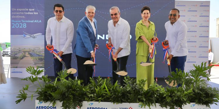 Presidente Abinader deja iniciada construcción de moderna terminal de pasajeros en el AILA con inversión de 250 millones de dólares