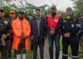 Ministro de Medio Ambiente y alcaldesa de Santo Domingo Norte supervisan acciones de respuesta ante los efectos de la tormenta Melissa