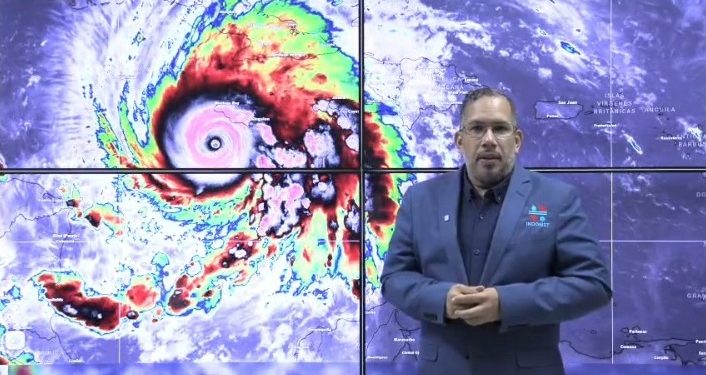 Indomet advierte que continuarán las lluvias por efectos indirectos del huracán Melissa