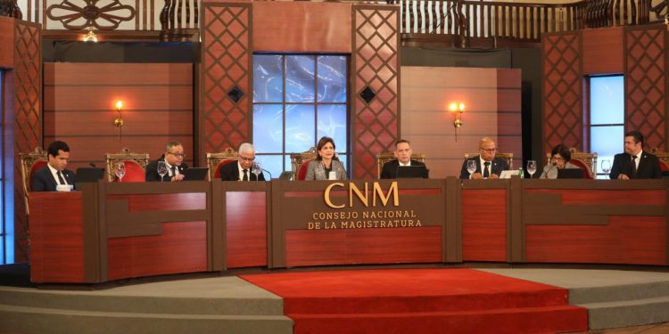 Vicepresidenta Raquel Peña encabeza, en estos momentos, la tercera sesión de vistas públicas del Consejo Nacional de la Magistratura para llenar vacantes en la SCJ y el TSE