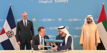 Su alteza Sheikh Mohammed bin Rashid Al Maktoum y el presidente Luis Abinader Corona acuerdan celebrar anualmente Diálogo Regional del World Governments Summit en República Dominicana