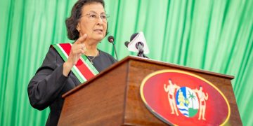 Presidenta de Surinam llegará al país este sábado; será recibida por el presidente Luis Abinader en el Palacio Nacional el lunes