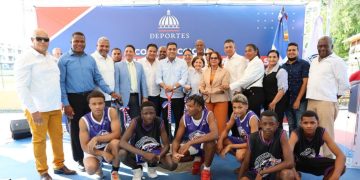 Gobierno inicia construcción del techado multiuso de Matanzas, en Peravia