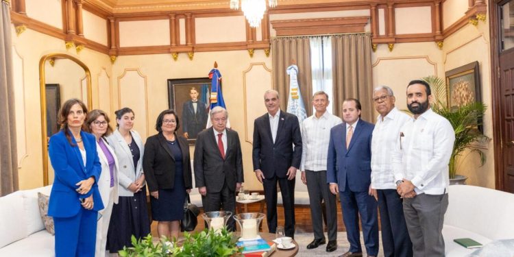 Secretario general de la ONU agradece apoyo de República Dominicana y afirma que restablecer la seguridad en Haití es una prioridad absoluta