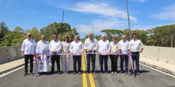 Presidente Luis Abinader inaugura en tiempo récord nuevo puente sobre el río Camú y restablece conexión entre Santiago y Puerto Plata