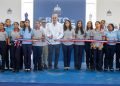 Presidente Luis Abinader entrega techado de centro educativo para beneficio 665 estudiantes y munícipes de Rancho Arriba