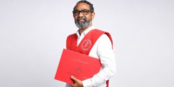 Juan Salas obtiene el doctorado en Ciencias Ambientales en investidura del INTEC